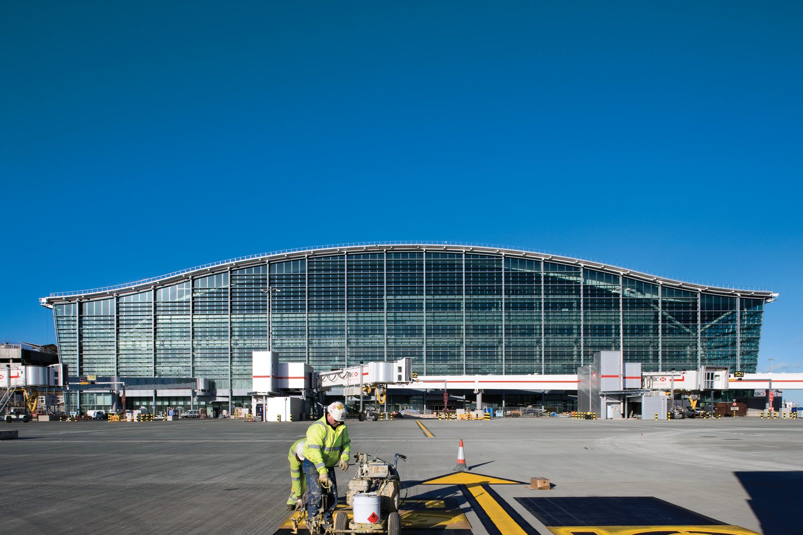 Heathrow Airport terminal